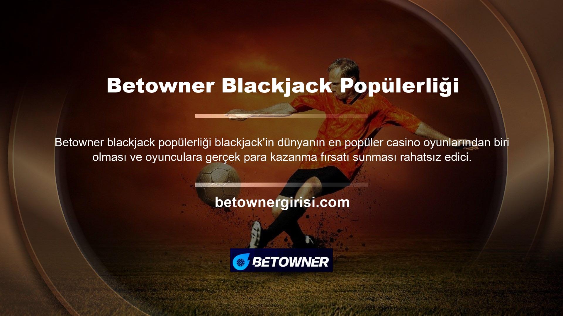 Blackjack, oyuncuların birbirlerine karşı bahis oynamasına izin verir